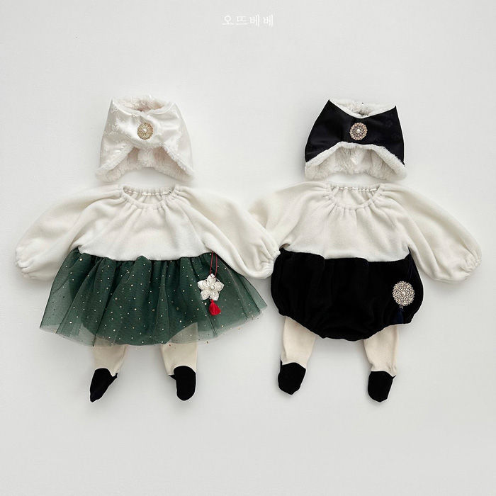 縮圖：OOTTBEBE 王妃連身衣