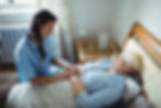 Elderly Woman in Bed at Home - Aging in Place, Knoxville Home Modifications for Senior Home Safety
