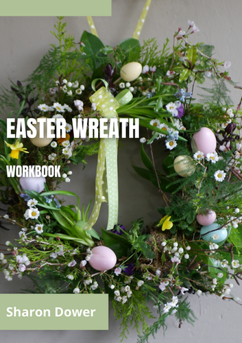 How to Make a Living Spring Wreath - full step by step video tutorial ...