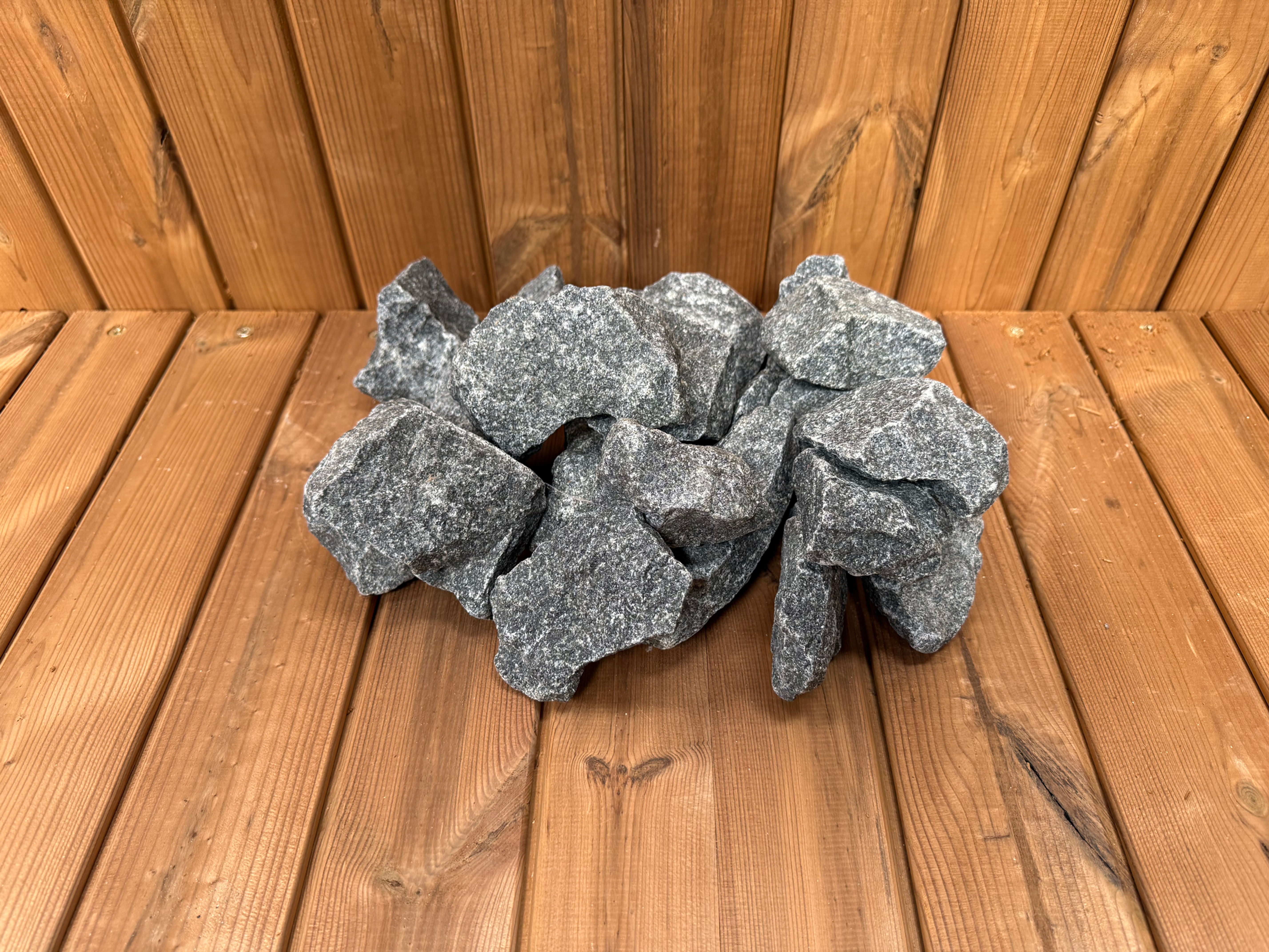 Sauna stenen Small 20kg 5-10cm