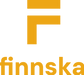Finnska logo, transparent yellow, 178x200mm -  - scandinavian windows and sliding doors