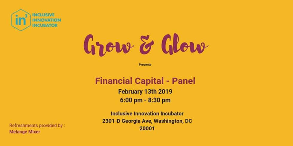Grow & Glow: Financial Capital Panel