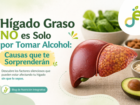 Hígado Graso NO es Solo por Tomar Alcohol: Causas que te Sorprenderán