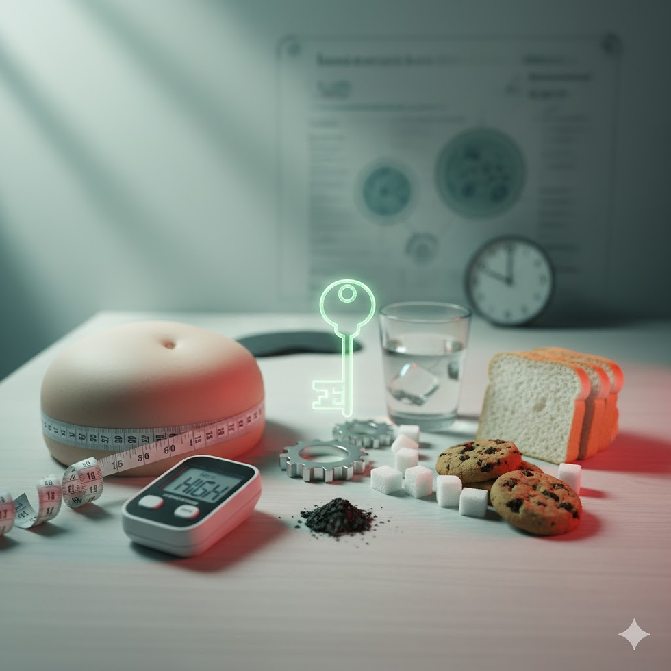 📉 Blog: El Ciclo de la Resistencia a la Insulina: Los 5 Síntomas Silenciosos que Debes Revisar (y Cómo Revertirlos sin Medicamentos)