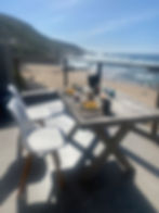 Breakfast at the beach