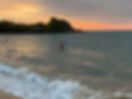 ..zum Sunset in`s Meer