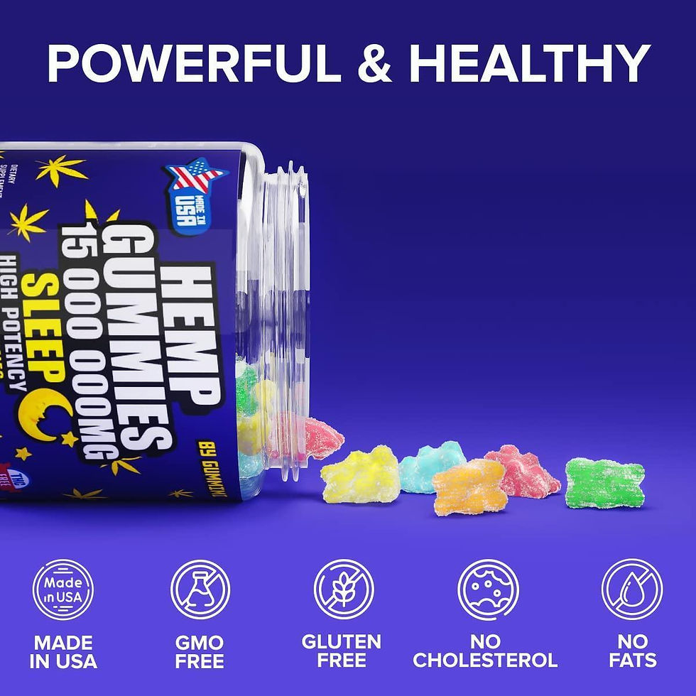 Thumbnail: Gummies for Restful Nights Soothes Soreness and Discomfort in The Body 60 Count