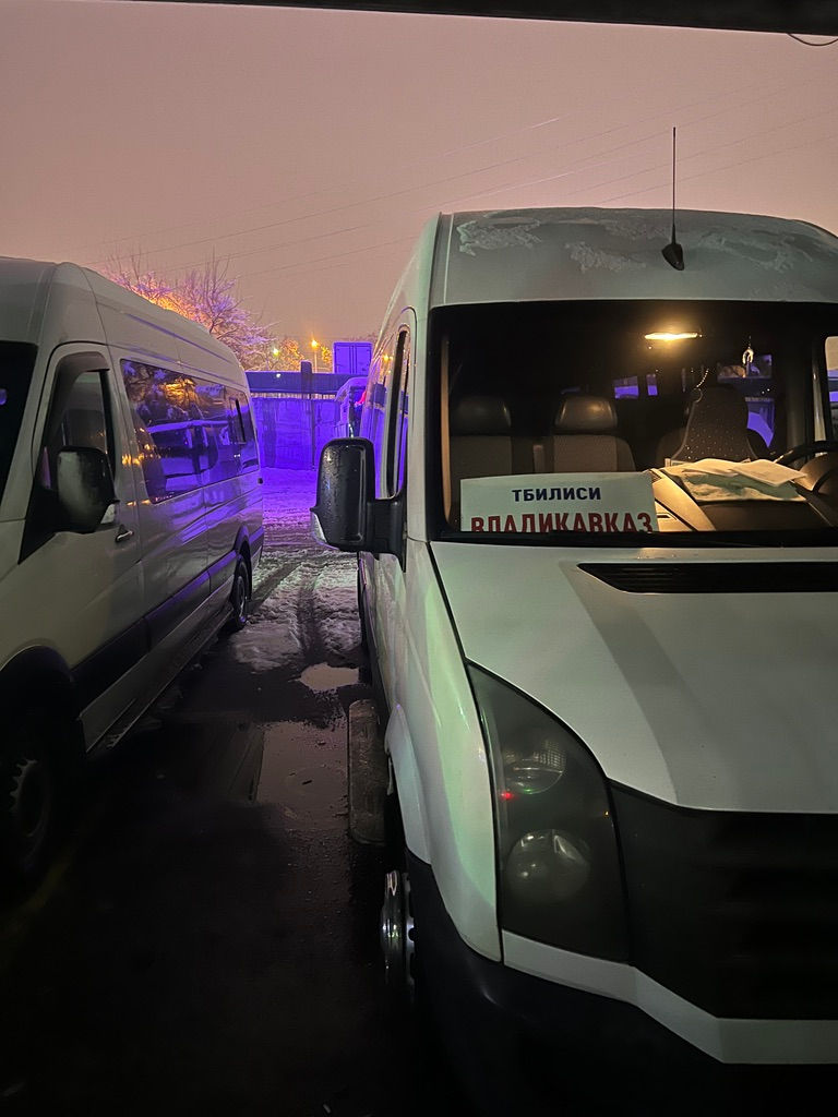 Minivan Tbilisi Ortachala - Vladikavkaz