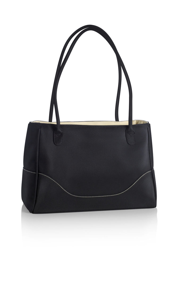 Sac fourre-tout noir élégant