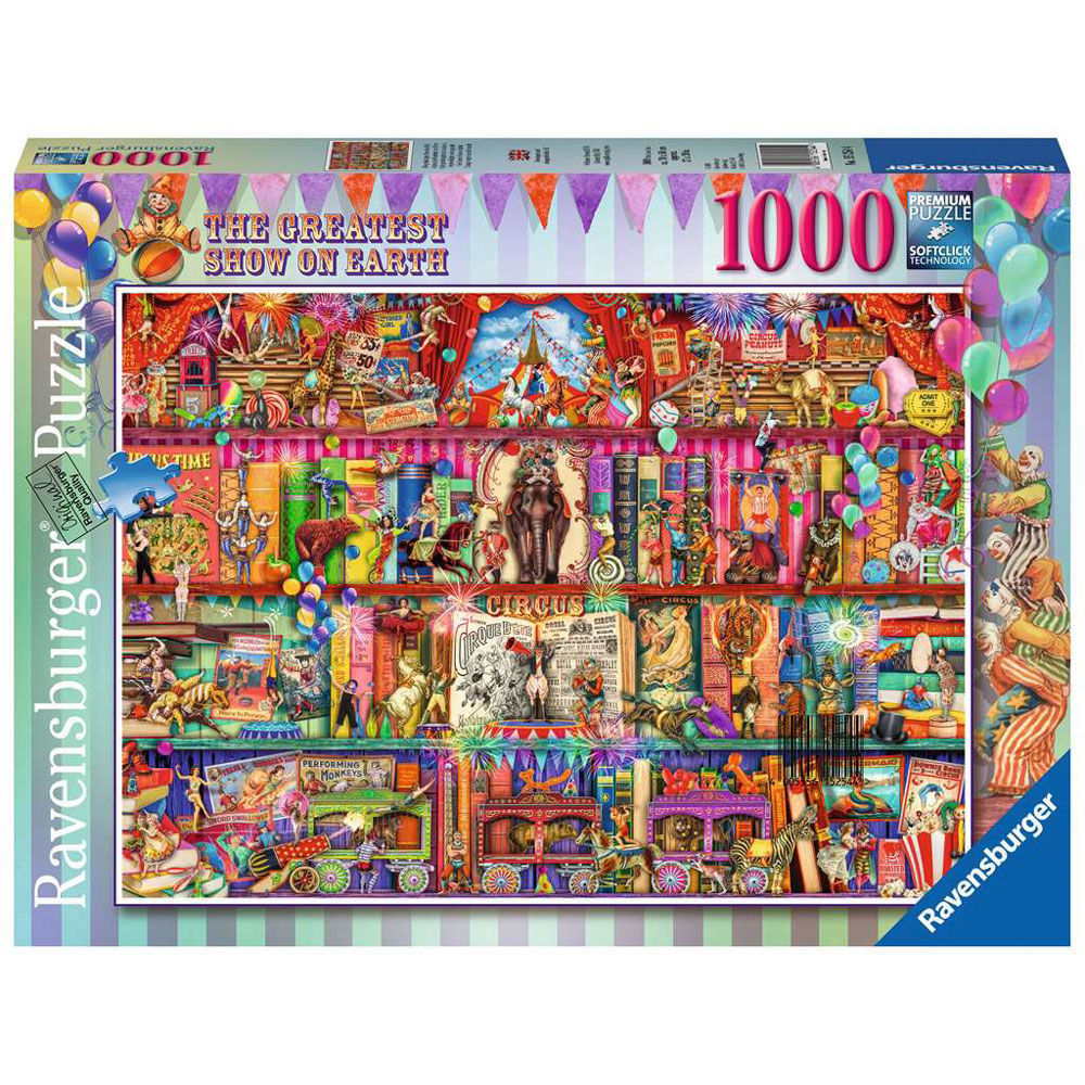 Ravensburger 1000-piece puzzle: The Greatest Show on Earth