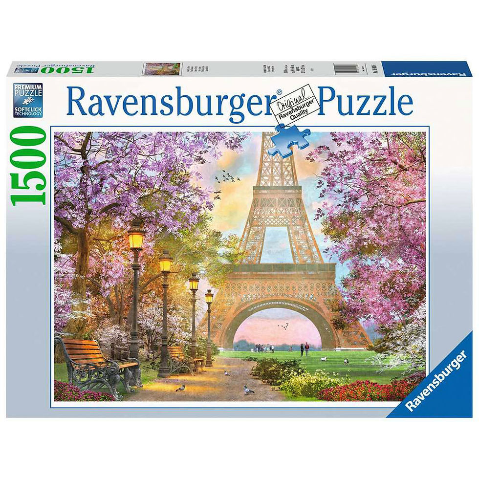 Ravensburger 1500-piece Eiffel Tower puzzle