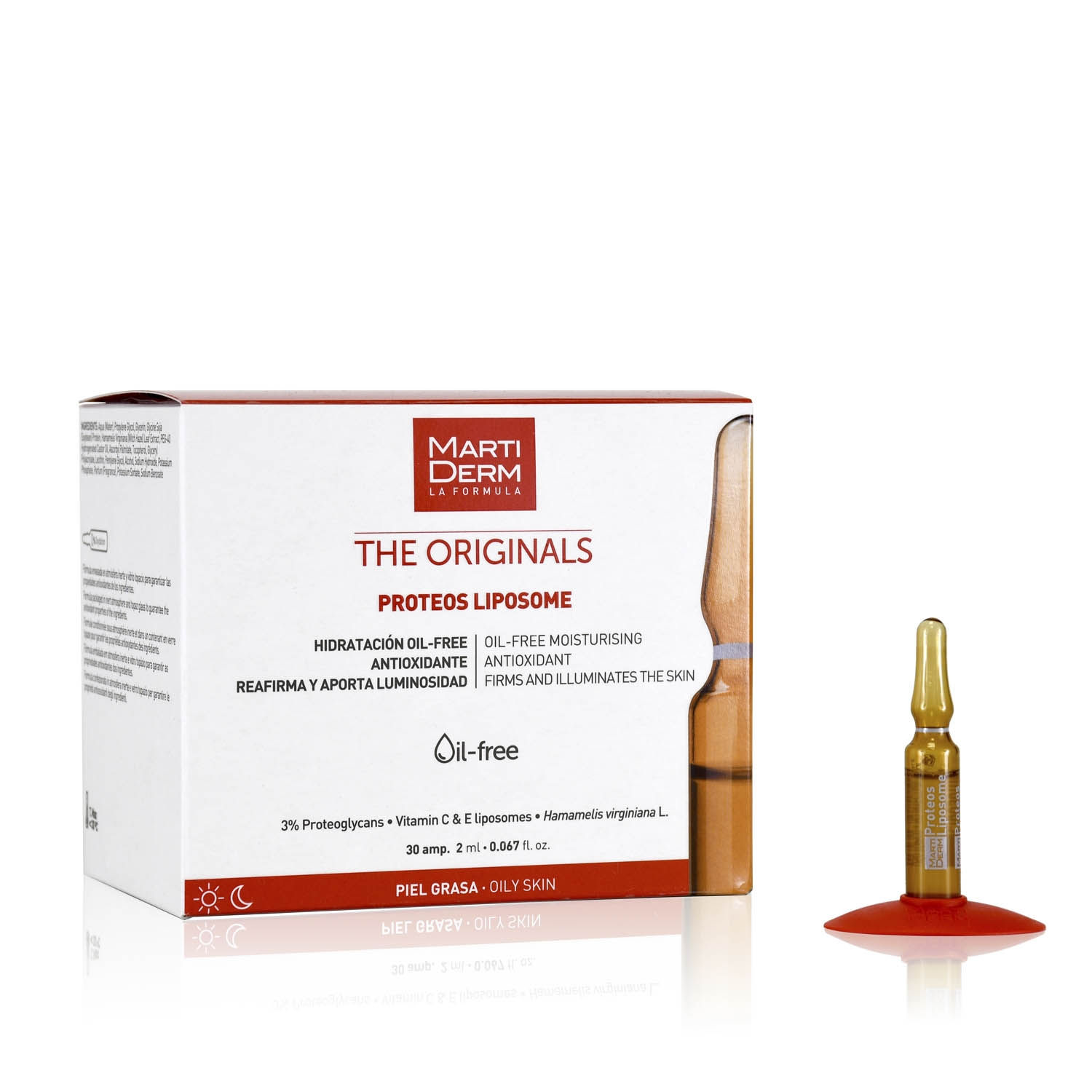 MartiDerm The Originals Proteos Liposome ampoules, oil-free