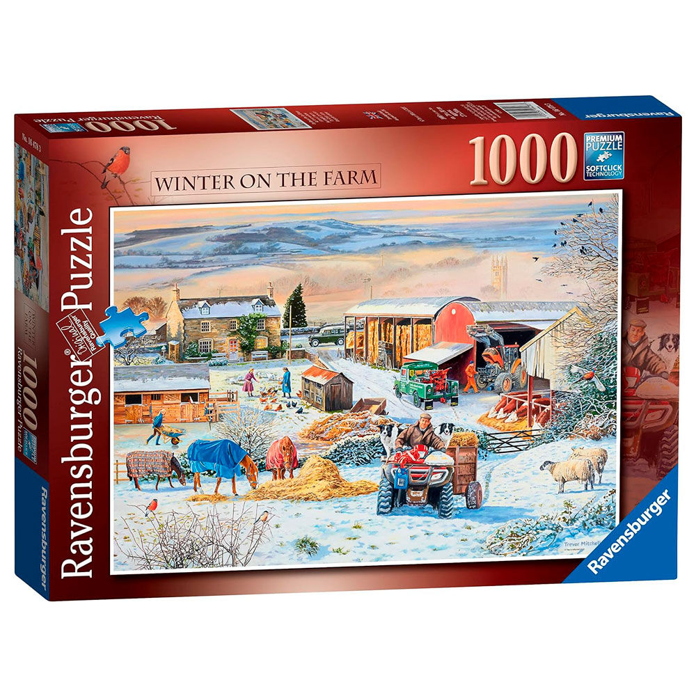 Ravensburger - L'hiver à la ferme
