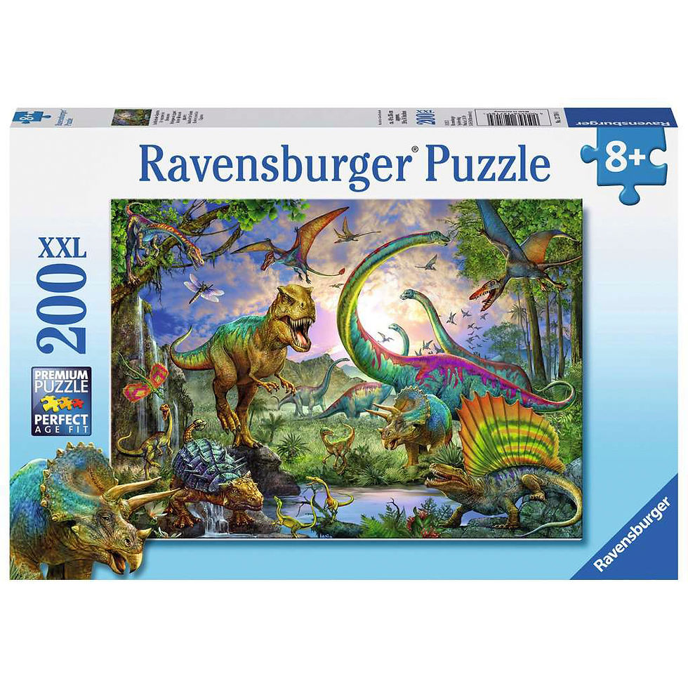 Ravensburger Puzzle: 200-piece dinosaur scene