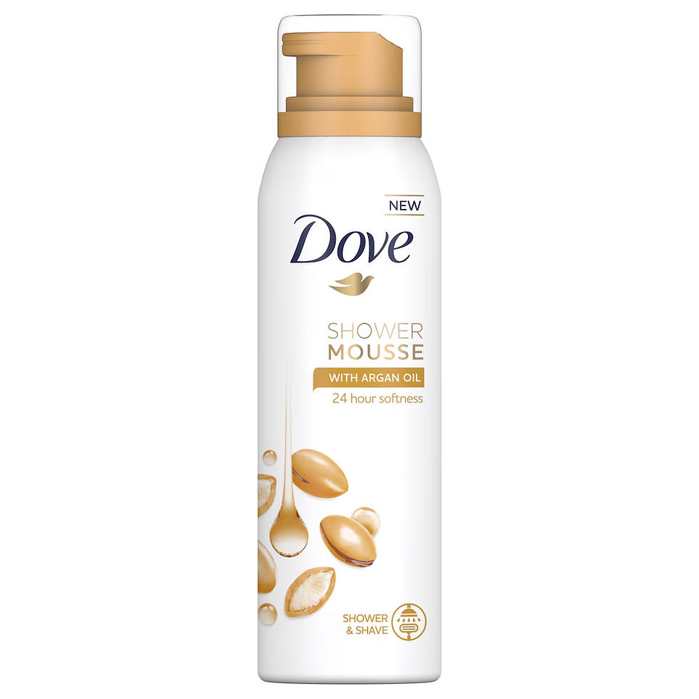Dove Shower Mousse with Argan Oil