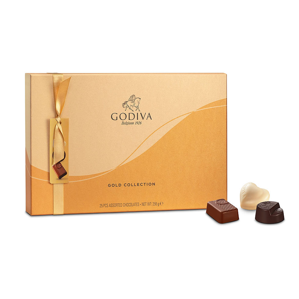 Godiva Gold Collection chocolates