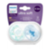 Philips Avent ultra soft pacifiers (0-6m)