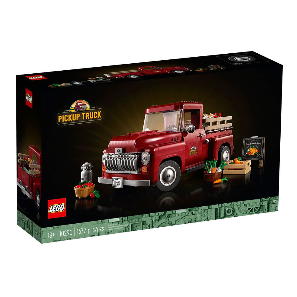 Boîte LEGO Pickup Truck rouge