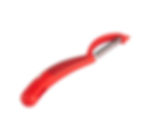Kuhn Rikon - Piranha Swivel Peeler red