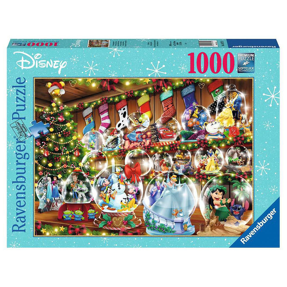 Disney Christmas Snowglobe Paradise