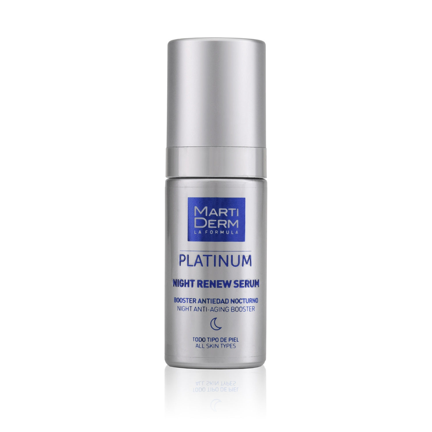 MartiDerm Platinum Night Renew Serum bottle