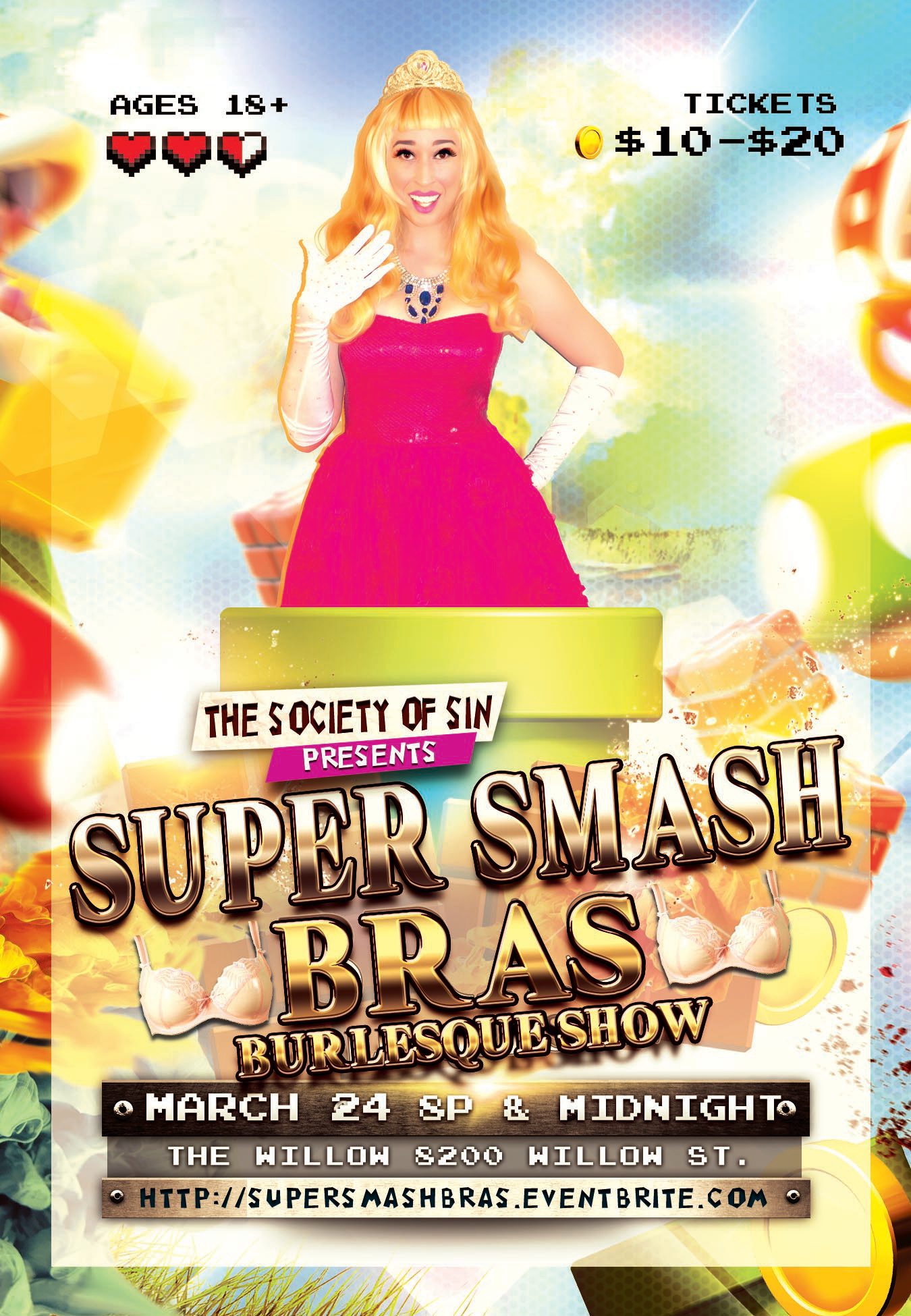 Super Smash Bras: Nintendo Burlesque