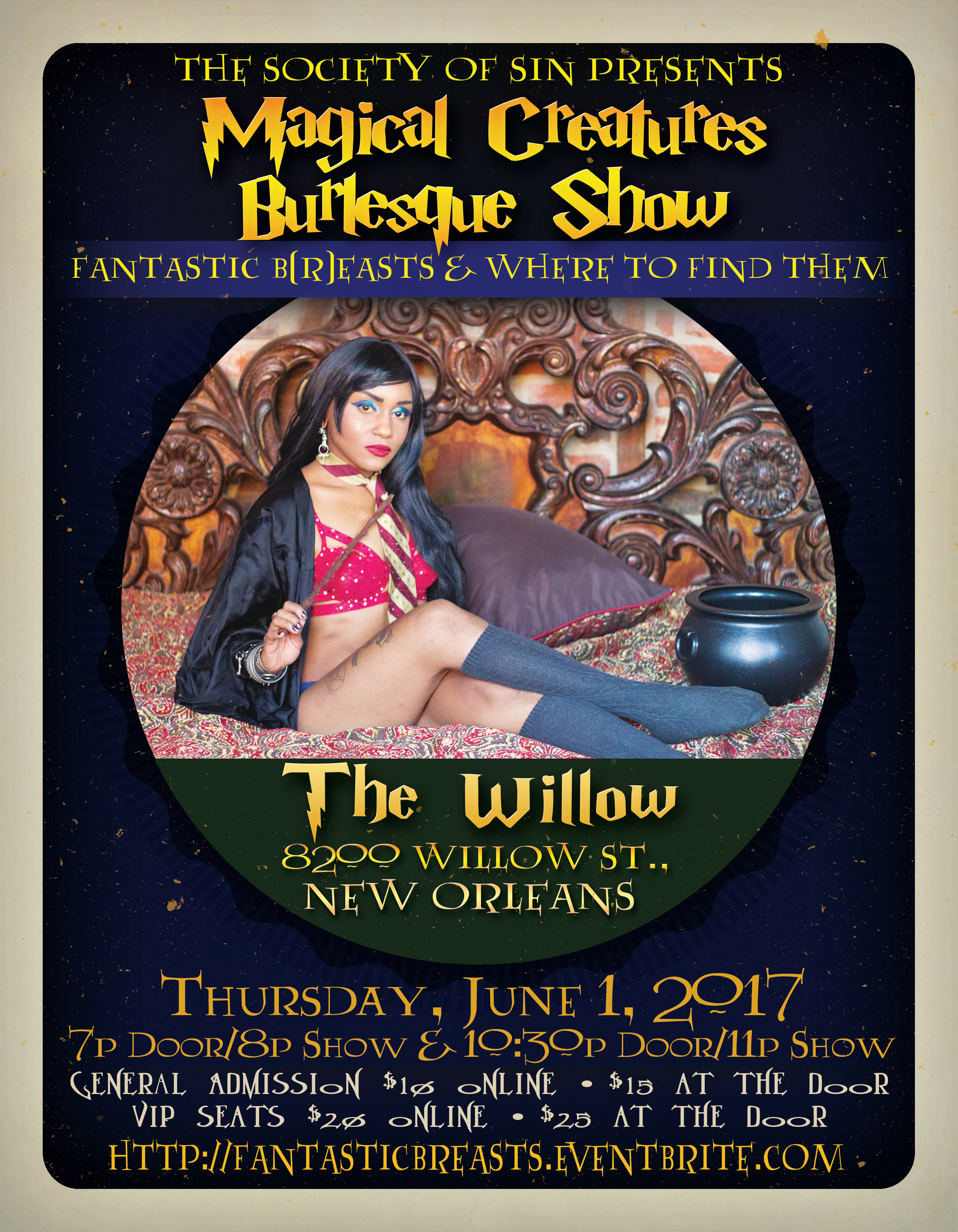 Fantastic Beasts Burlesque Show