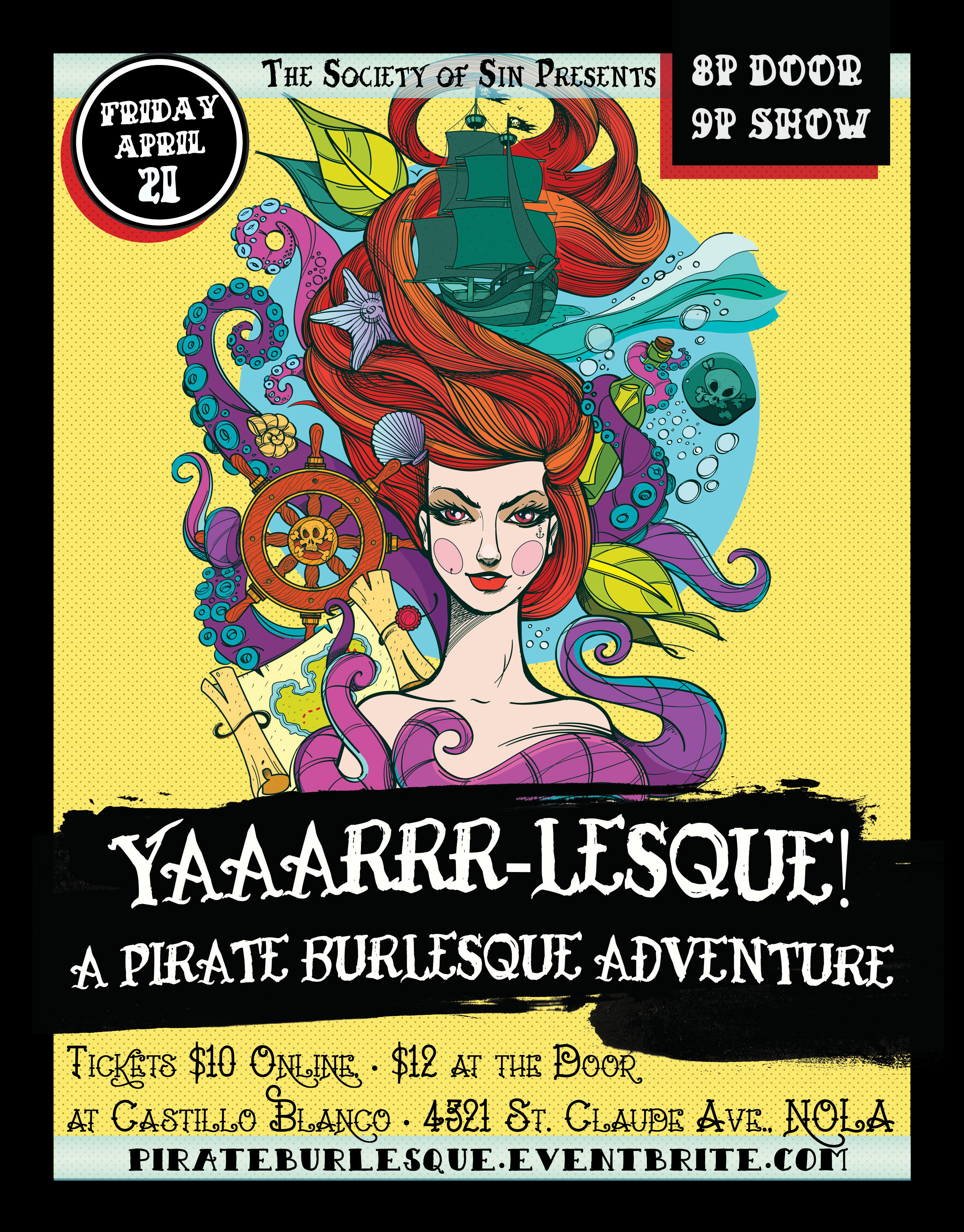 Yaaarrr-lesque! Pirate Burlesque