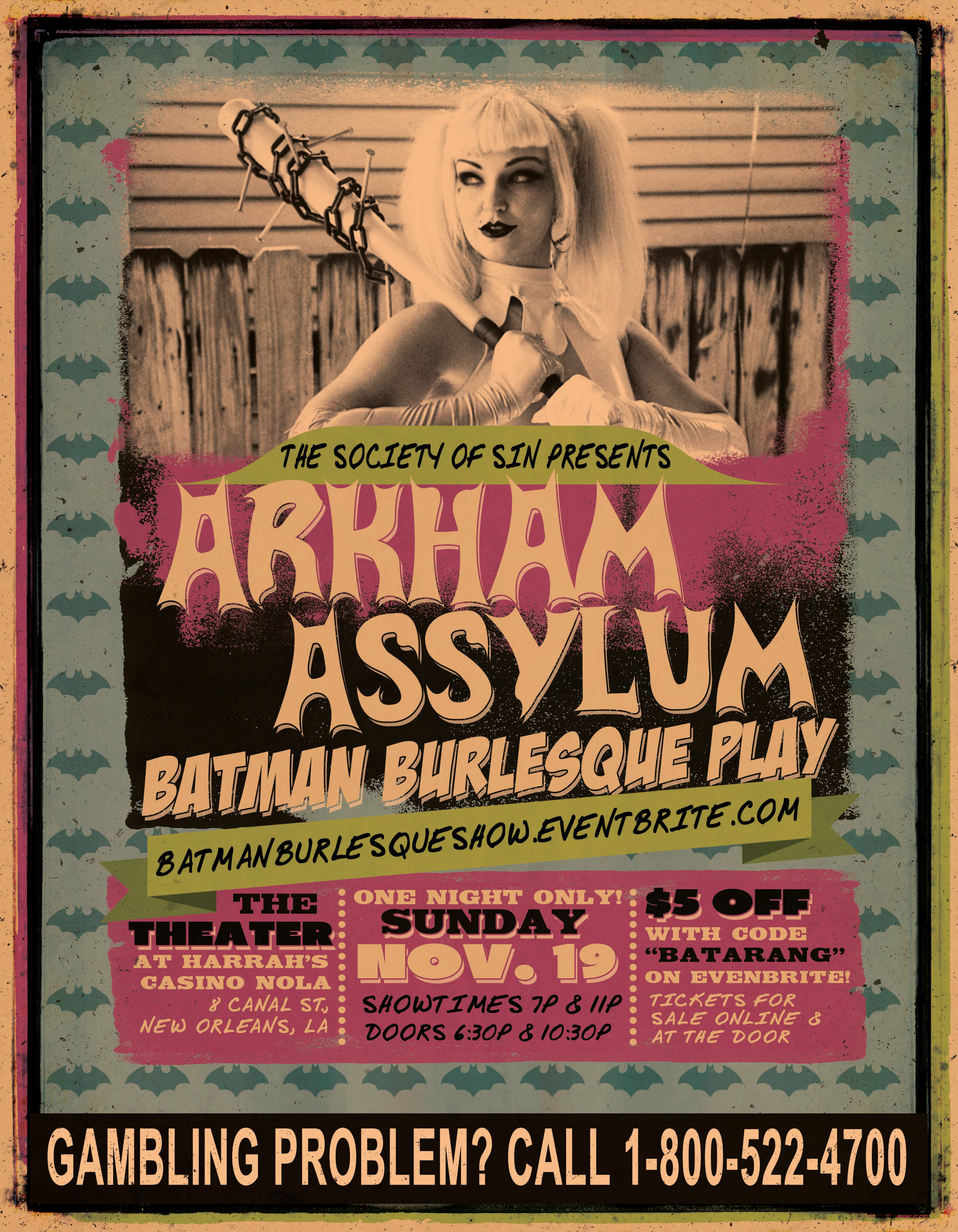 Arkham ASSylum Batman Burlesque