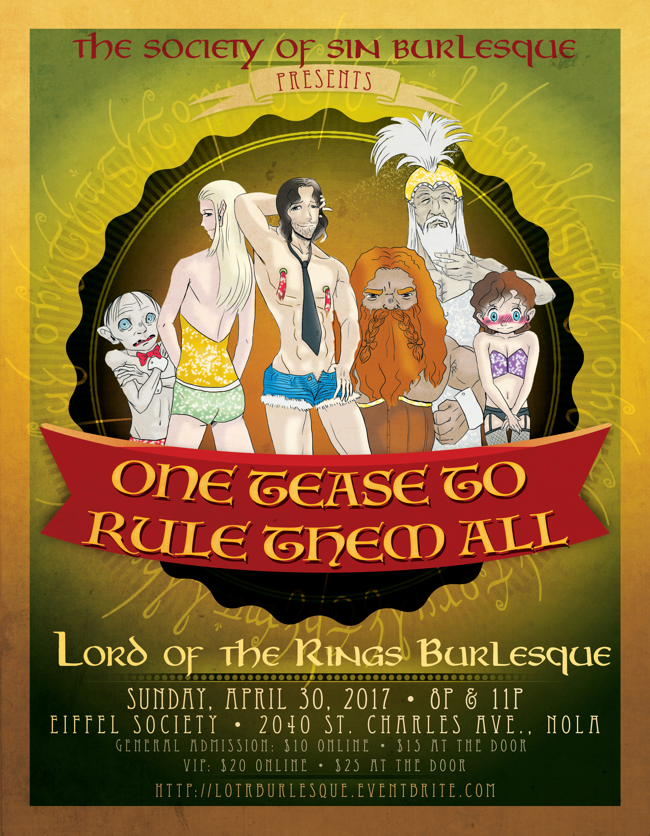 One Tease to Rule Them All LOTR Show