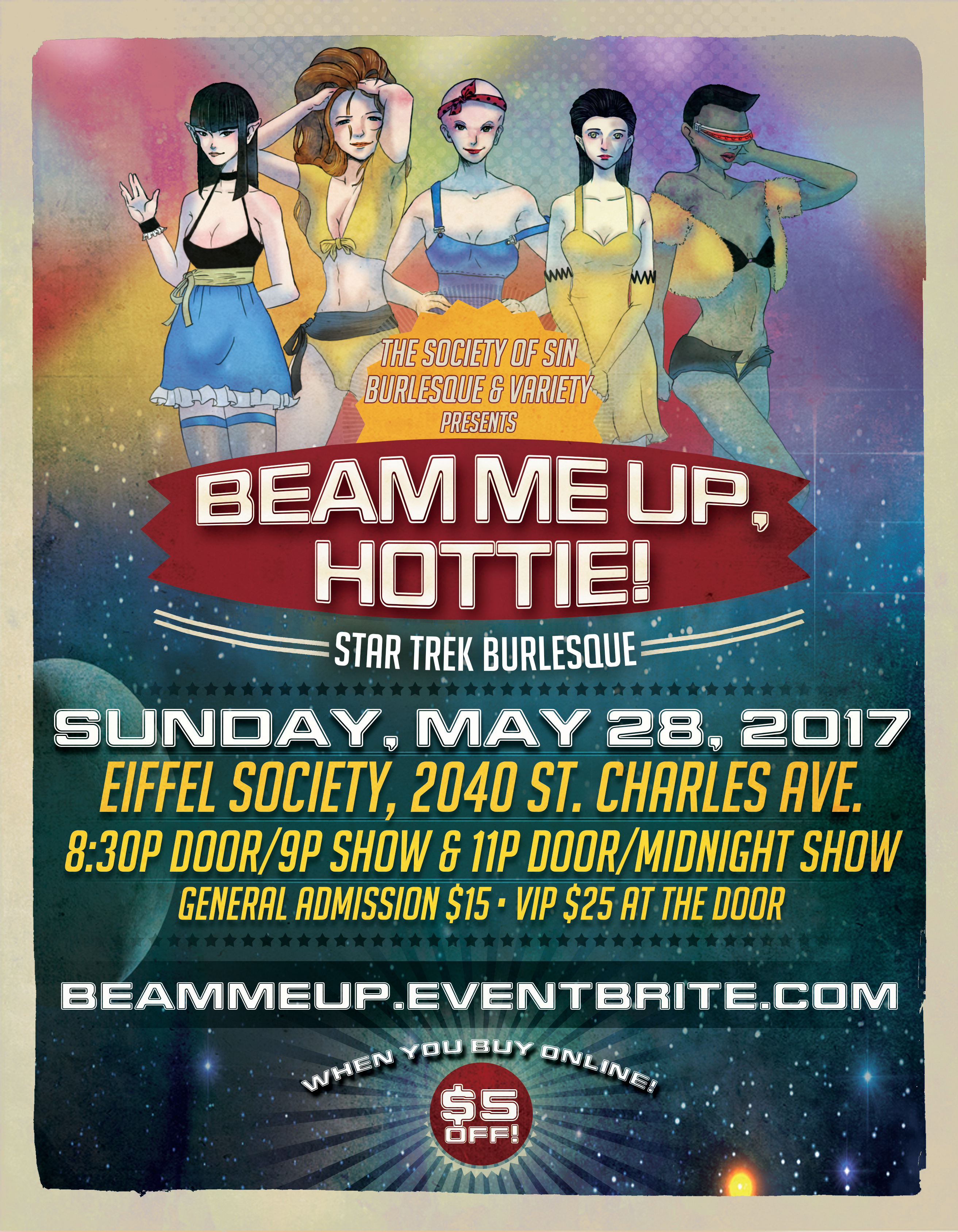 Beam Me Up, Hottie! Star Trek Show