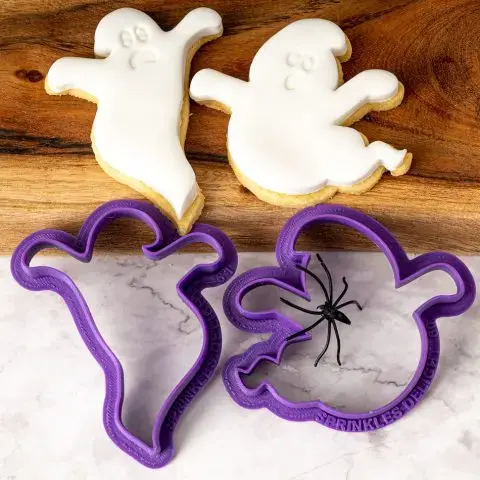 Ghost Faces Impression Stamp + Cutter Set