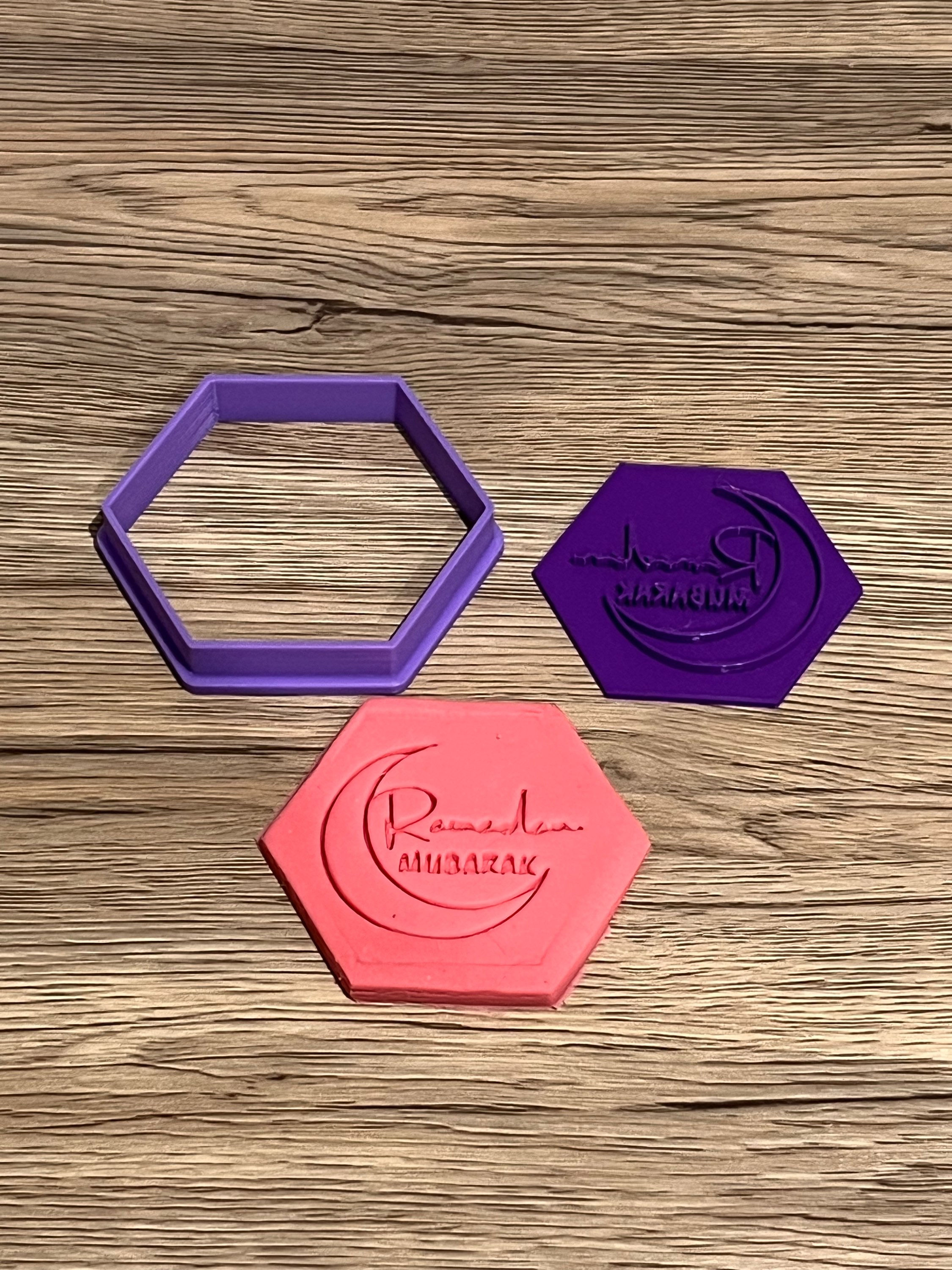 Ramadan Mubarak Stamp+Cutter