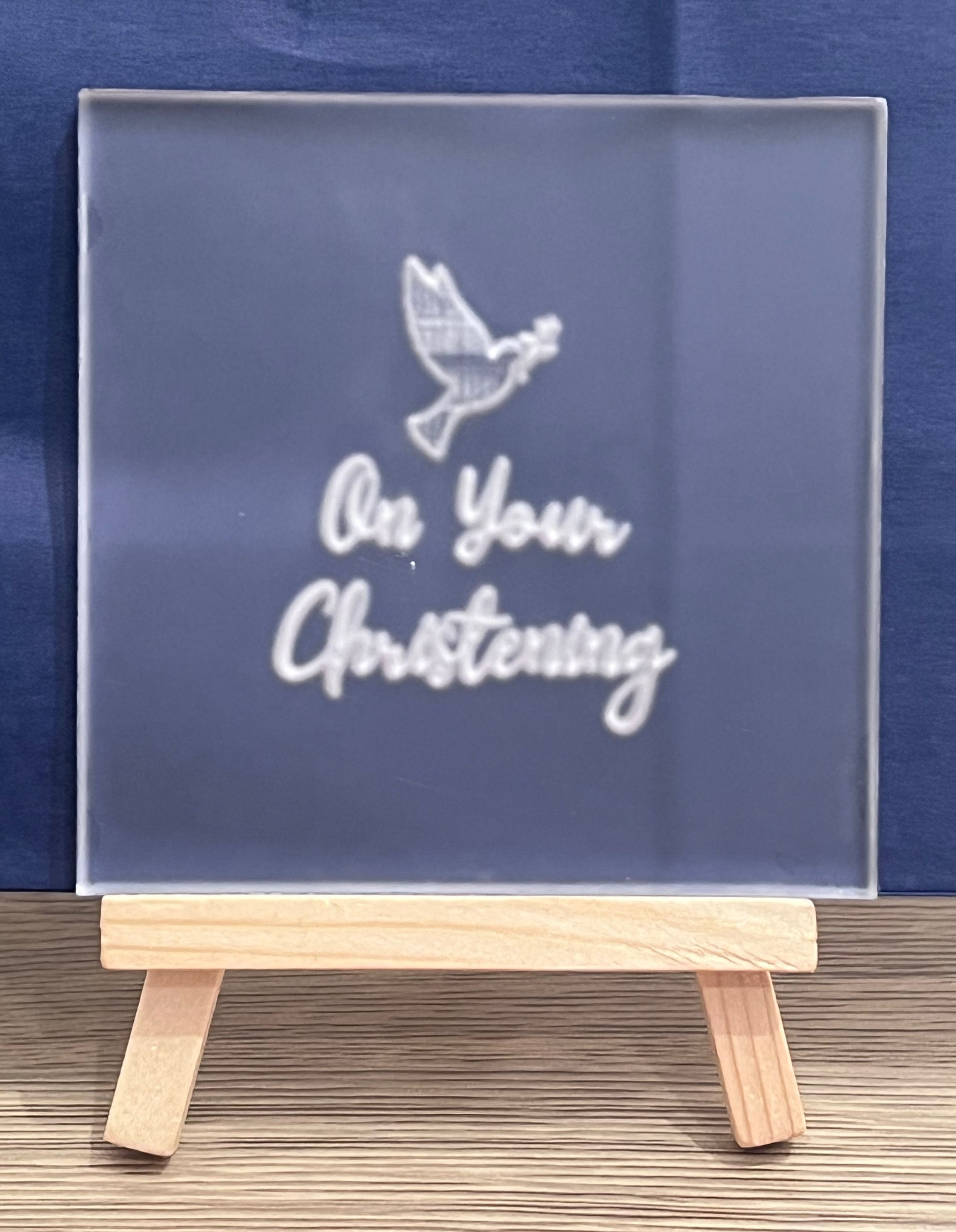 On Your Christening Debosser