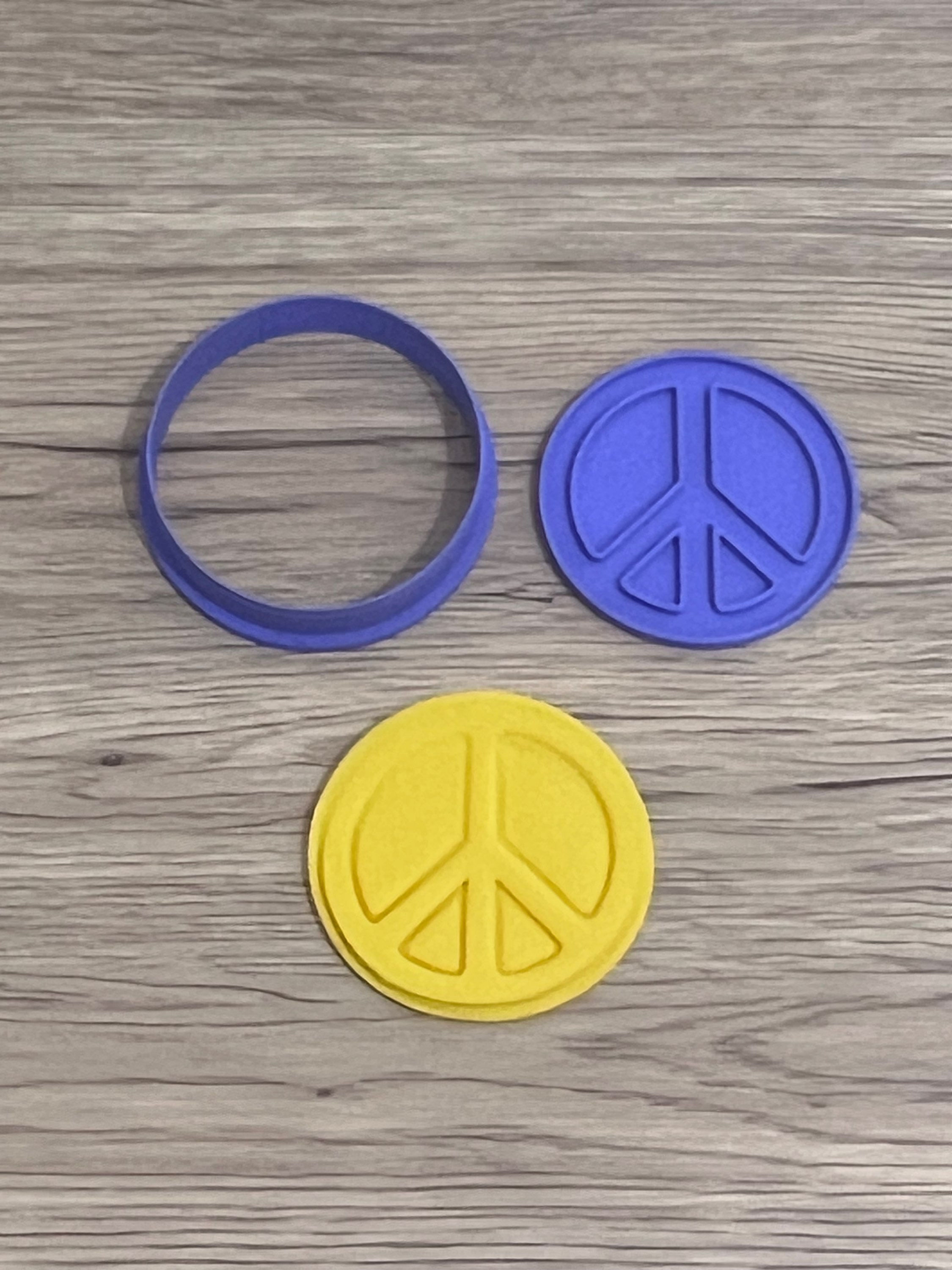 Peace Symbol Cutter+Stamp