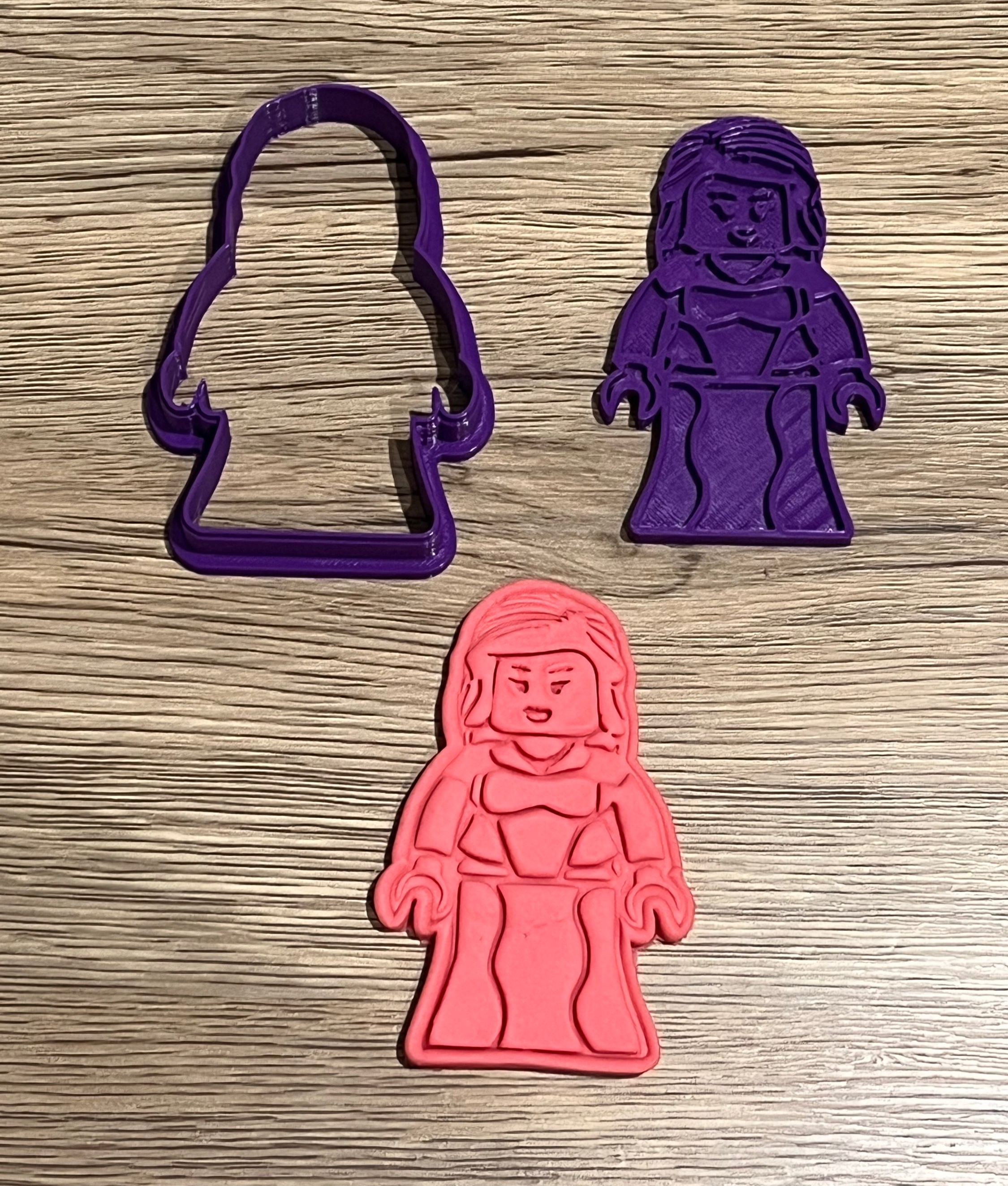 Lego Girl Bride Cutter+Stamp