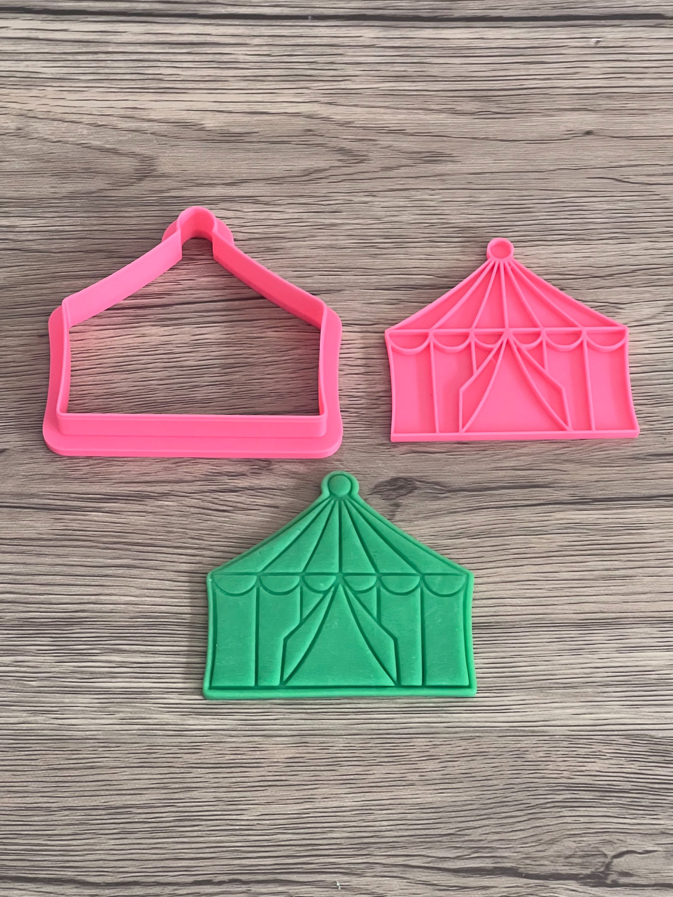 Circus Tent Cutter+Stamp