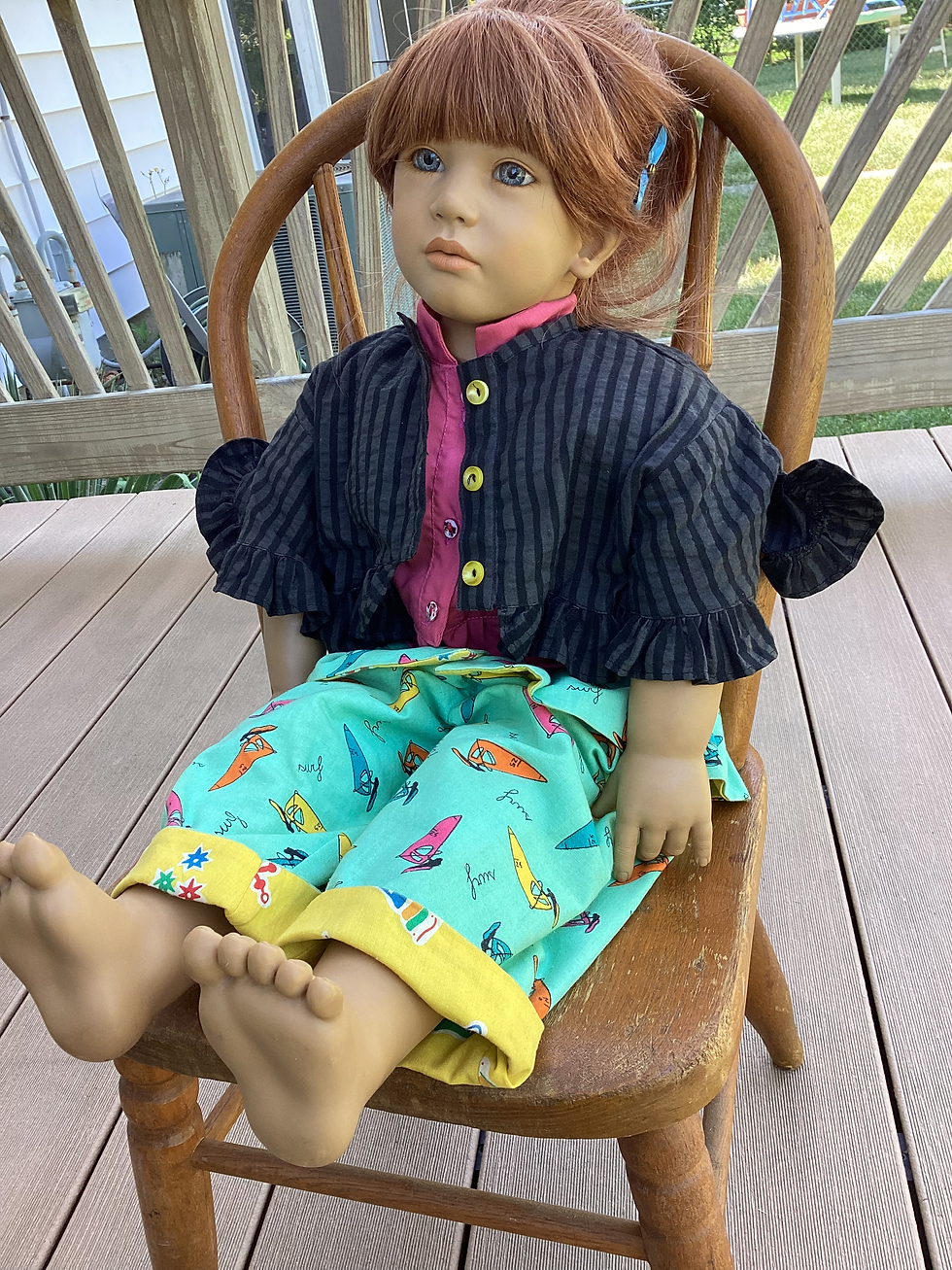 Thumbnail: Annette Himstedt Puppen Kinder doll: Janka 