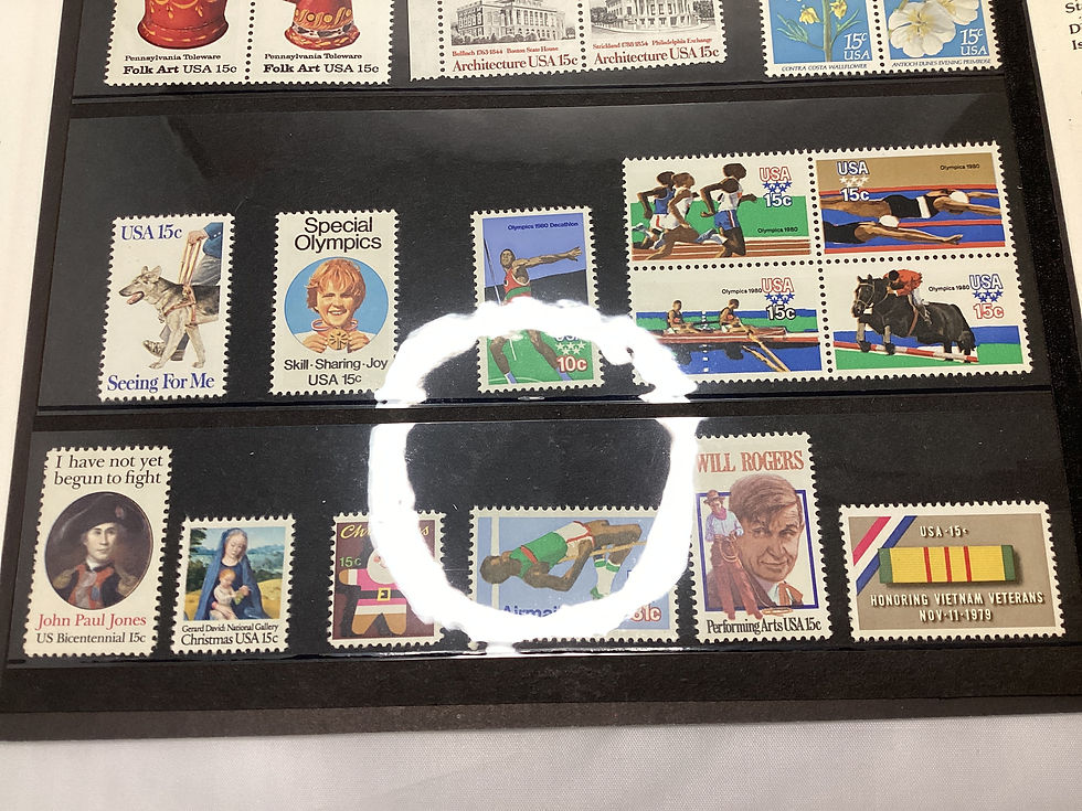 Thumbnail: 1979 commemorative stamps