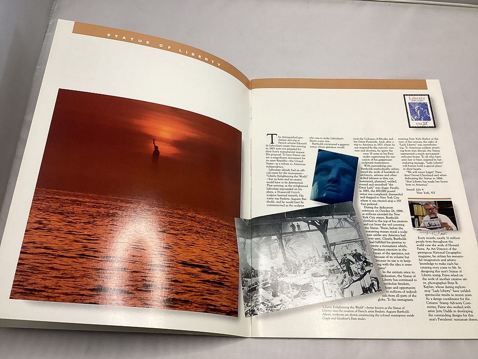 Thumbnail: 1986 commemorative stamp set