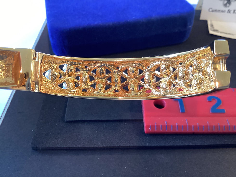 Thumbnail: Camrose and Kross reproduction bangle - Jacqueline Bouvier Kennedy