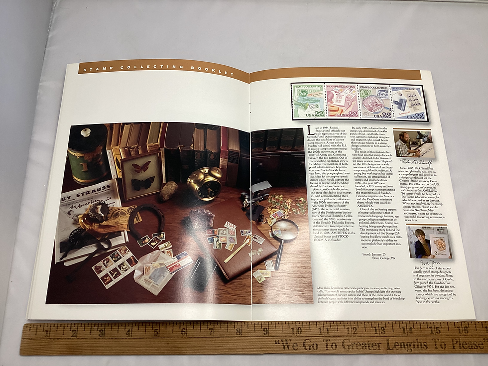 Thumbnail: 1986 commemorative stamp set