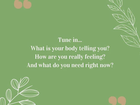 Tuning In – Day 2 of Self Care for Pregnant and New Parents