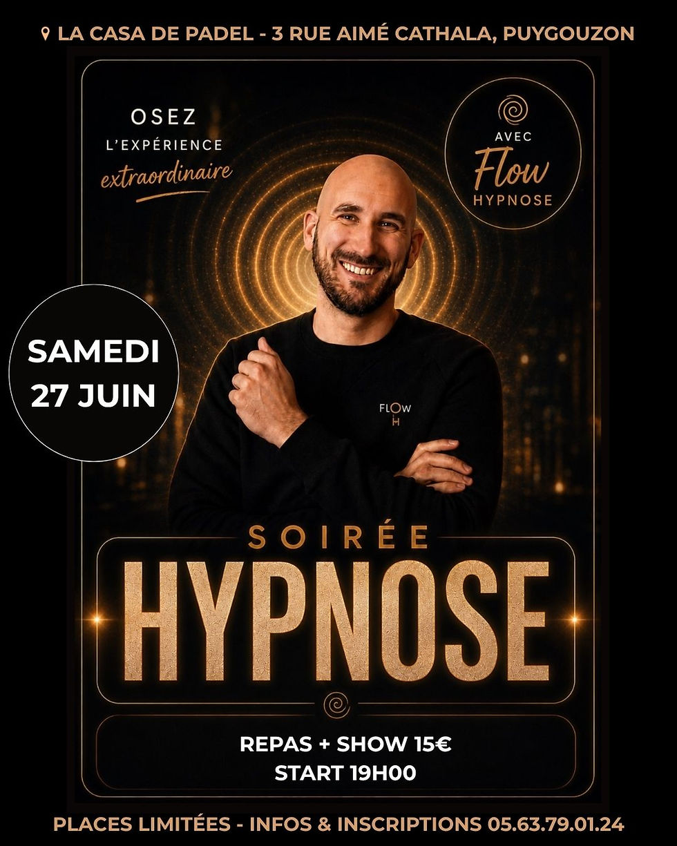 Soirée speciale Hypnose 27/06/2026