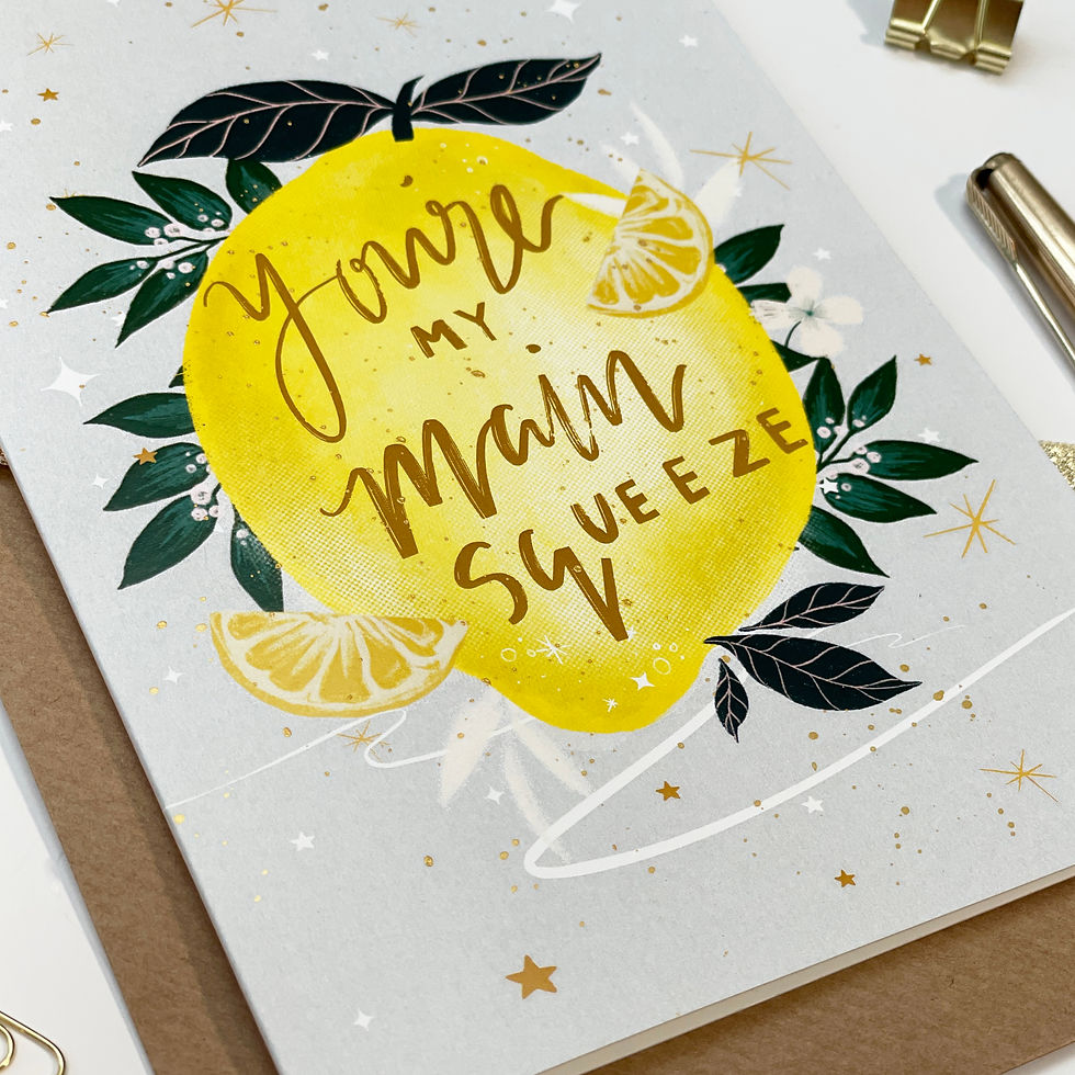 Thumbnail: You're My Main Squeeze Greetings Card