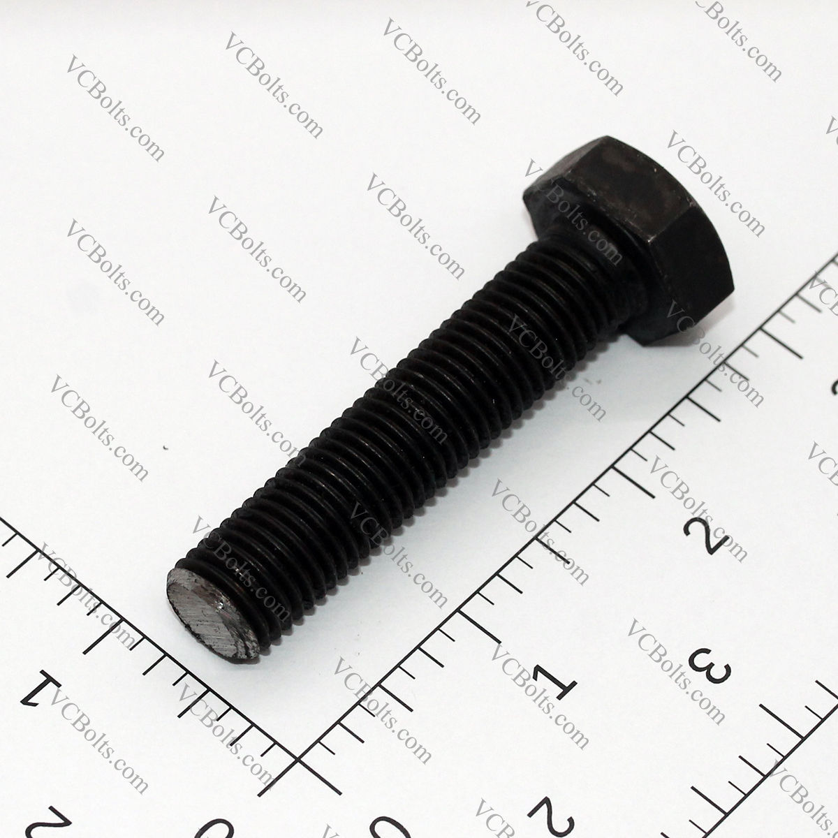 1/2" x 2 1/4" BSF Steel Hex Setscrew BS1083:1965 Unplated