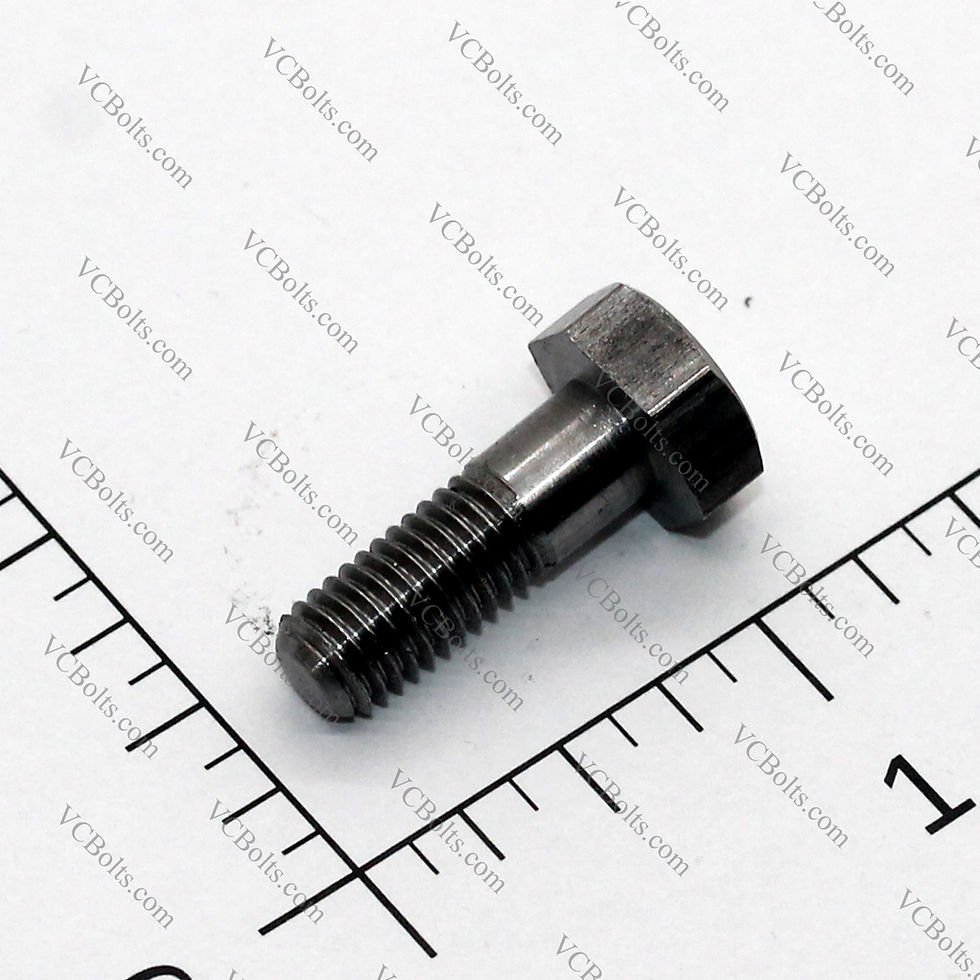 1/4" x 3/4" BSF Steel Hex Bolt BS916:1940 Unplated