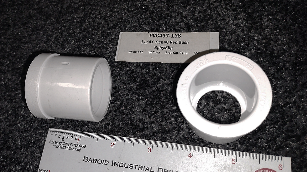1-1/4" x 1" (SxS)