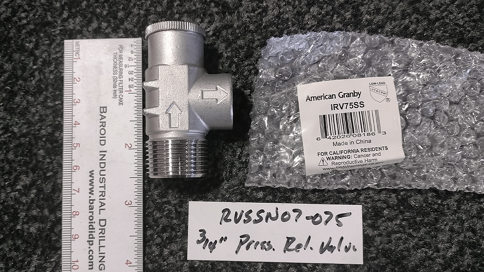 3/4" (75 PSI) IMPORT