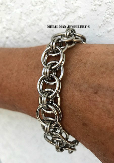 Miniatura: CM5 - Bracciale intreccio con elmo